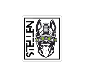 K9 handler stickers, Stellen, Nightshift, Police tumbler sticker, cooler sticker