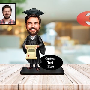 Regalos de graduación para él, regalo de graduación de maestría para hombre, decoración de fiesta de graduación, tarjeta de graduación, lei, recuerdo de graduación para caja de regalo