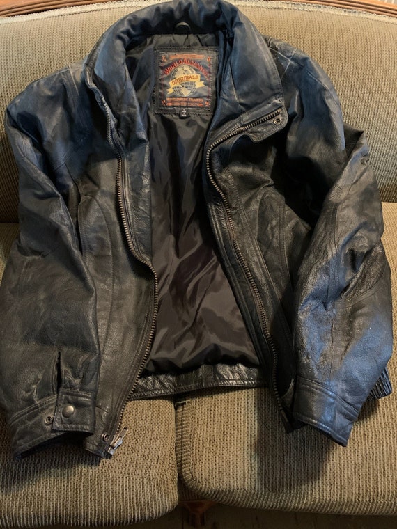 WWII leather bomber jacket - Gem