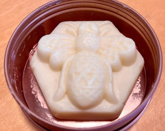 Eco-Friendly Coconut Shea Butter Beeswax Lotion Bar for Travel and Moisturizing