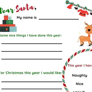 Carta a Papá Noel
