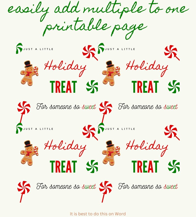 Christmas Card Printable Christmas Card Template Christmas Card/holiday ...