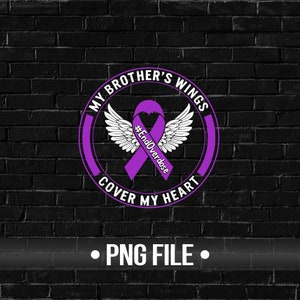 End Overdose My Brother's Wings Cover My Heart T-Shirt End Overdose My Brother's Wings Cover My Heart T-Shirt