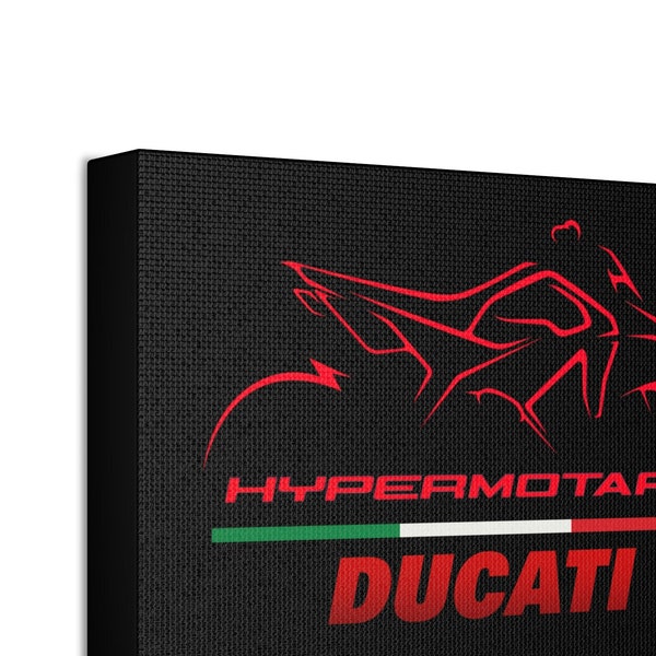 Ducati Hypermotard Canvas Print 8x12