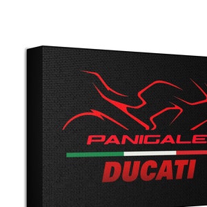 Impressão em tela Ducati Panigale 8x12