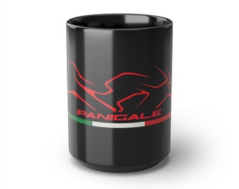 Ducati Panigale Black Mug, 15oz