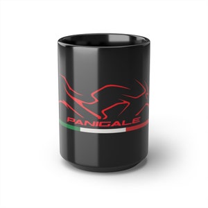 Ducati Panigale Black Mug, 15oz