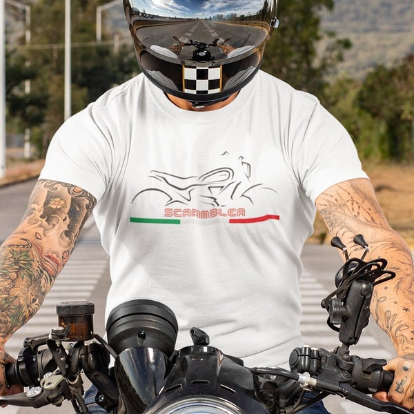 Ducati Scrambler Mens/Women Unisex Softstyle T-Shirt