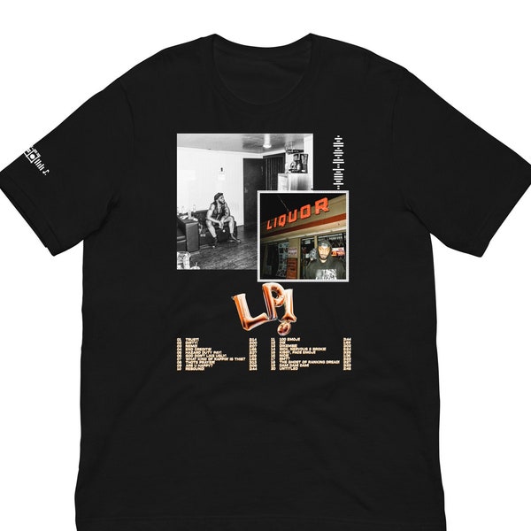 JPEGMAFIA LP! OFFLINE T-Shirt, Black, Orange