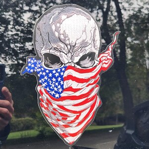 桃太郎  Grim Reaper バンダナ スカル柄 USA製 Grim Reaper Bandana - Etsy