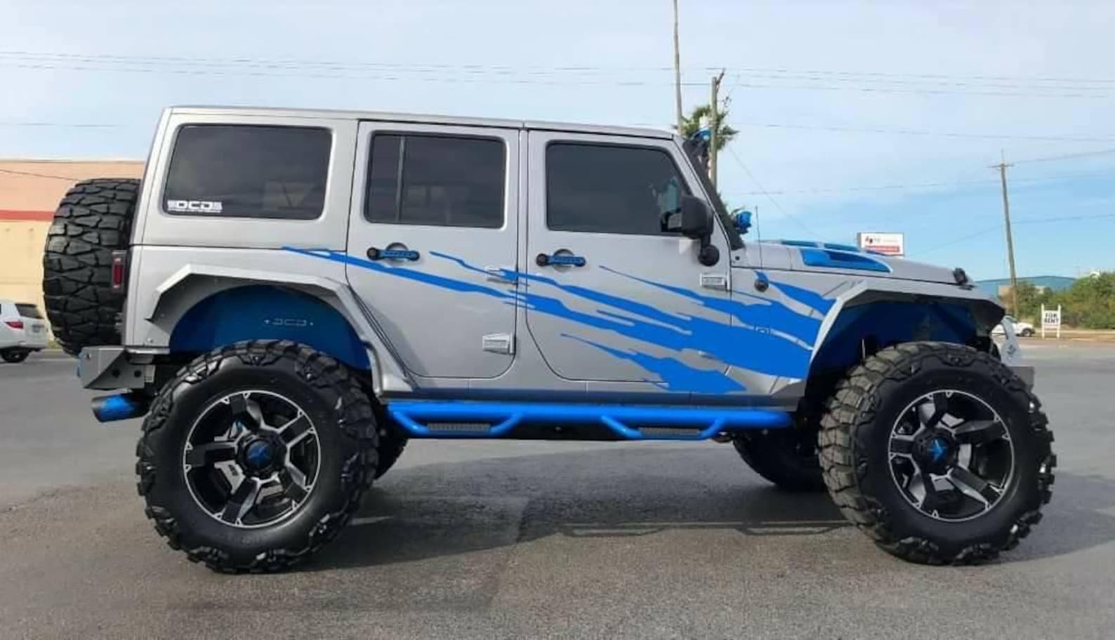 Splash Ripped Graphics Decals FIT All Car Truck SUV Ram F150 Blazer ...