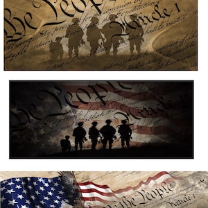 We the People 3 STYLES & Sizes to fit RV Camper motorhome Trailer Truck Tailgate or wall Graphic Mural Decal Sticker