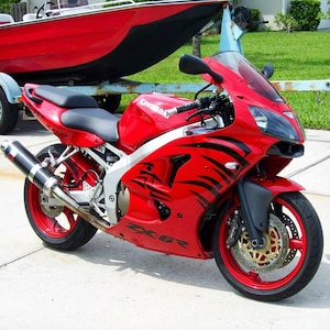 Zx6r Purple Decal - Etsy