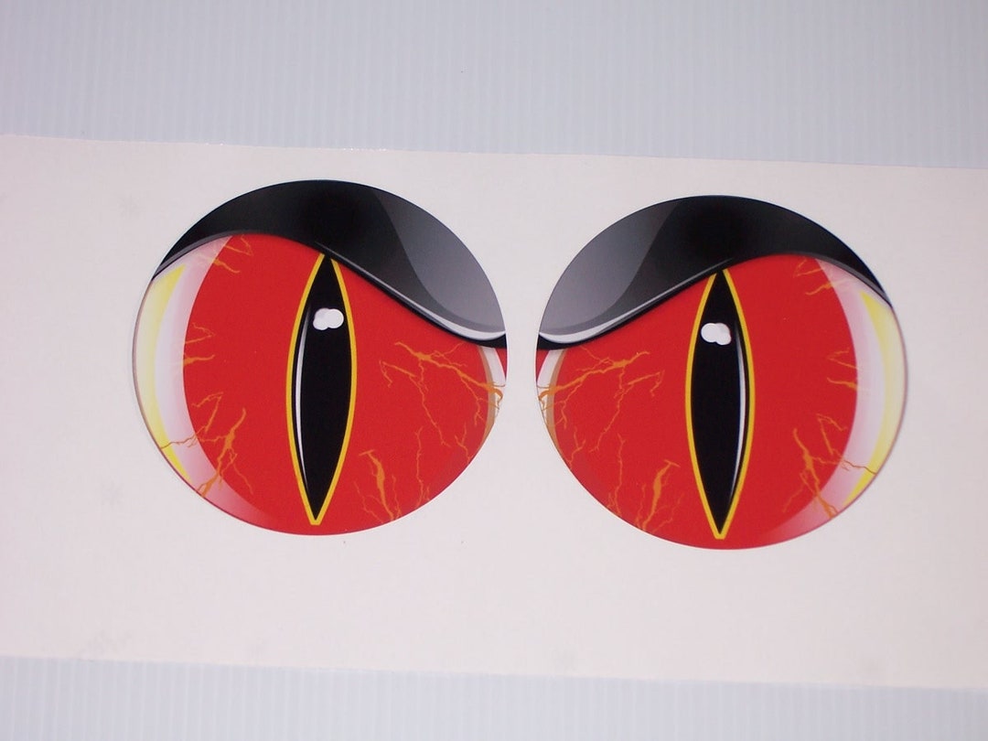 No Fear Blower Snake Eyes 2 Decals / Stickers Set Great for Blower Scoop Shotgun Scoop or Blower