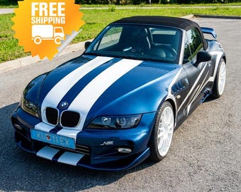 8" Plain Rally Stripe Graphics FIT All Model BMW Z3 Z4