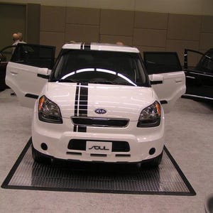 Conjunto de gráficos de listras de rally offset de 6&quot; adequado para todos os anos e modelos Kia Soul
