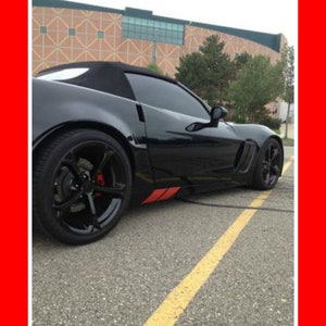 4&quot; Ricker Hash Mark Stripes FIT All Year & Model Chevrolet Corvette