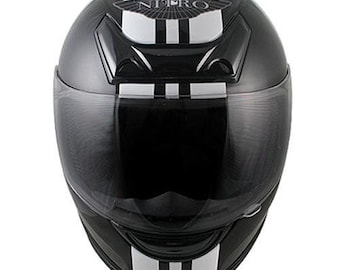 Motorcycle Helmet Stripes #4 Graphics FIT All Full and Half Face Helmets