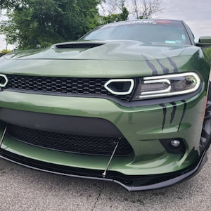 Claw Headlight Rip Decals / Stickers FIT All Model 2005 - 2023 Dodge Charger SXT Gt R/T Scat Pack Hellcat T/A