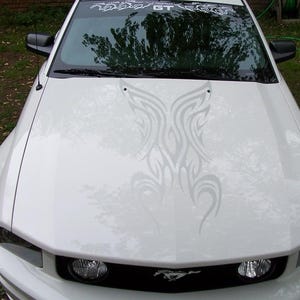 Tribal Celtic Tattoo Hood Graphic Decal Sticker Mural Fit ALL Car Truck or SUV