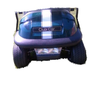 Zestaw grafik pasków na środkową maskę wózka golfowego 6" FIT pasuje na wszystkie lata i modele EZGO Club Car i Yamaha