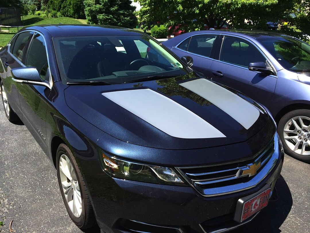 Hood Insert Rally Stripes Decal Sticker FIT 2013-2018 Impala - Etsy