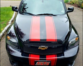 8" Twin One color Rally Stripe graphics set FIT All Model Chevrolet HHR