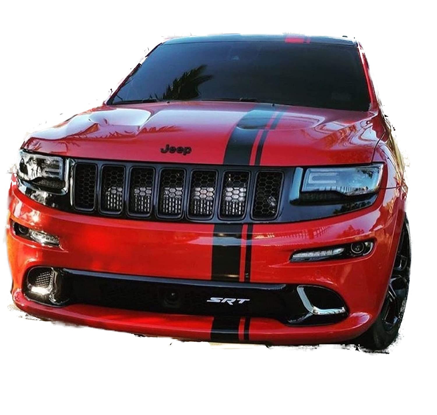 GAID Innenleisten passend für Jeep Grand Cherokee 2016+ Auto Rücklicht  Leseleuchten Haken Abdeckung Kit Aufkleber Fit für Jeep Grand Cherokee  (Farbbezeichnung: Kohlefaser-Körnung) : : Auto & Motorrad