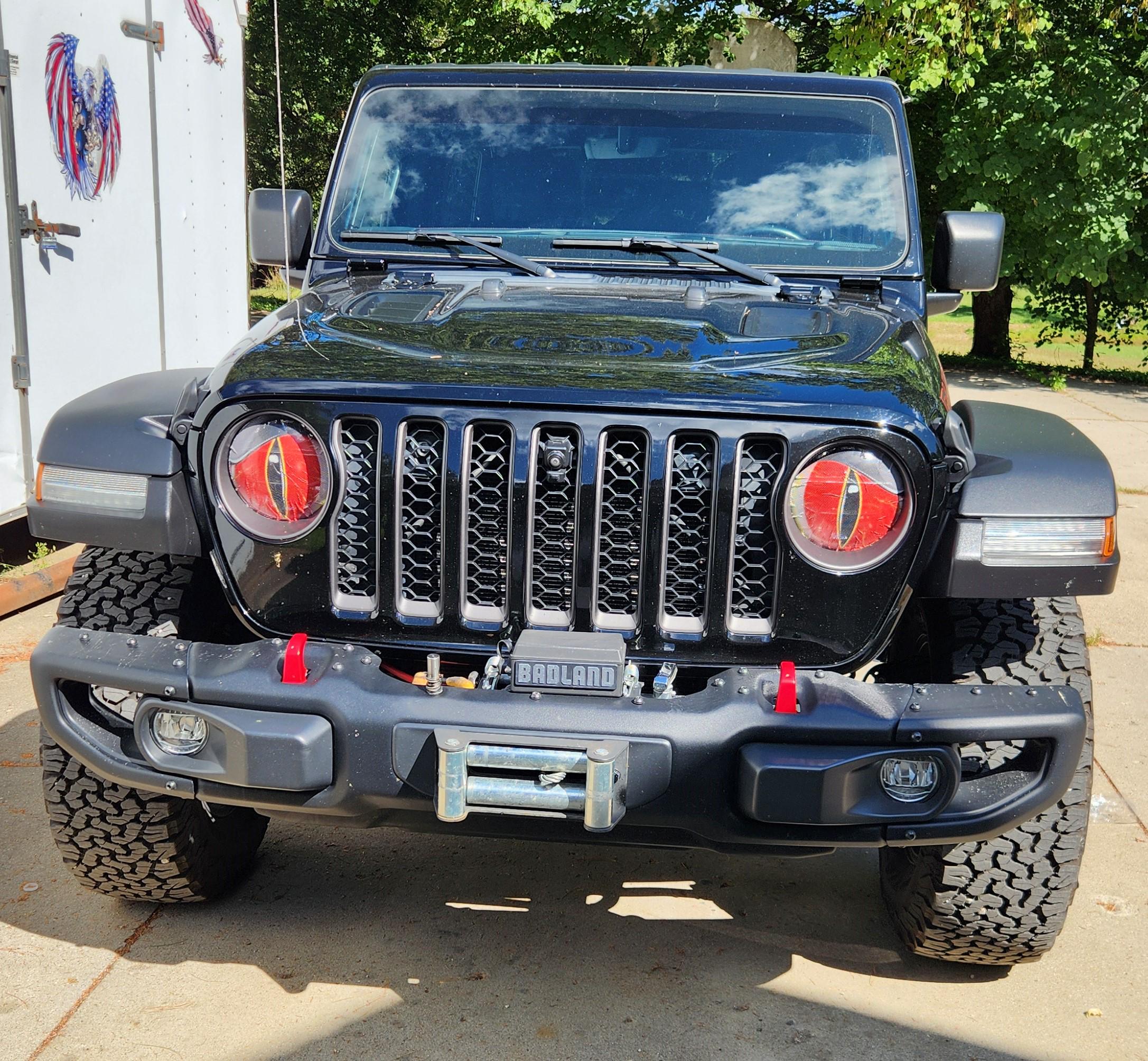 Evil Eye No Fear Zombie Custom Vinyl Decal Sticker - Any Size Or Color, Made In USA