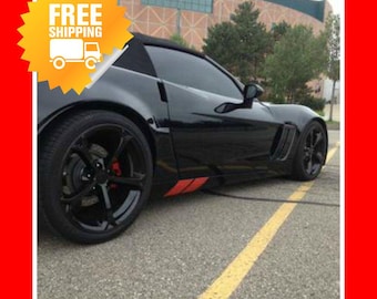 4インチのリッカーハッシュマークストライプは、すべての年式とモデルのシボレーコルベットに適合します。