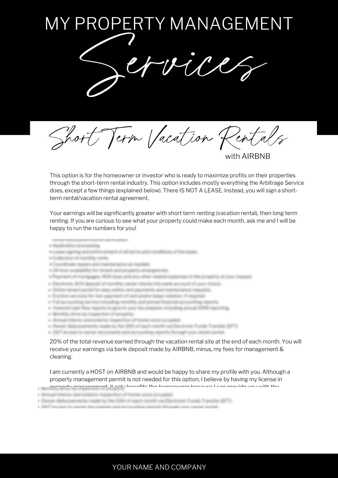 Property Management Handbook Template: Marketing Flyer, Editable in Canva  (digital Download) - Etsy