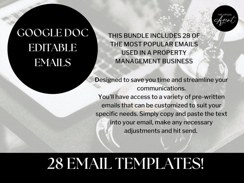 Property Management Email Template Bundle Property Etsy
