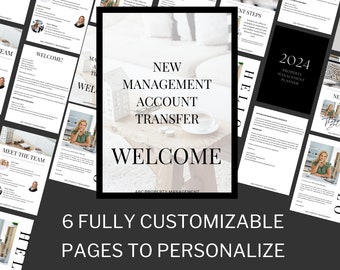 Property Management Welcome Packet: Editable Tenant Introduction (Canva Template)