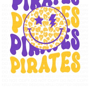 Retro Pirate mascot Smiley face png