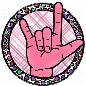 ASL Kocham Cię png