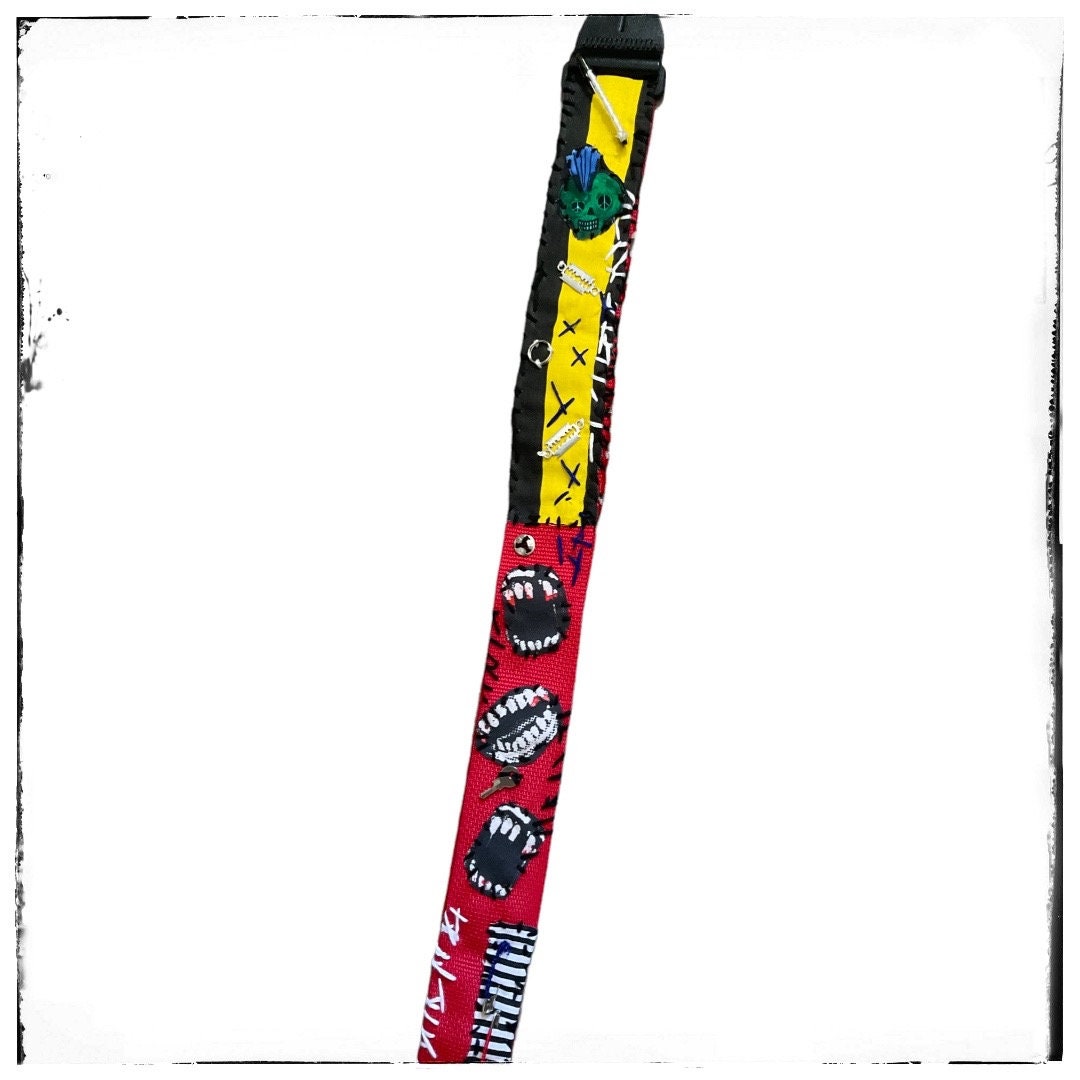 Custom Guitar Strap Etsy