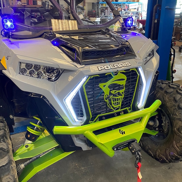 Custom Steel Rzr Grill Etsy