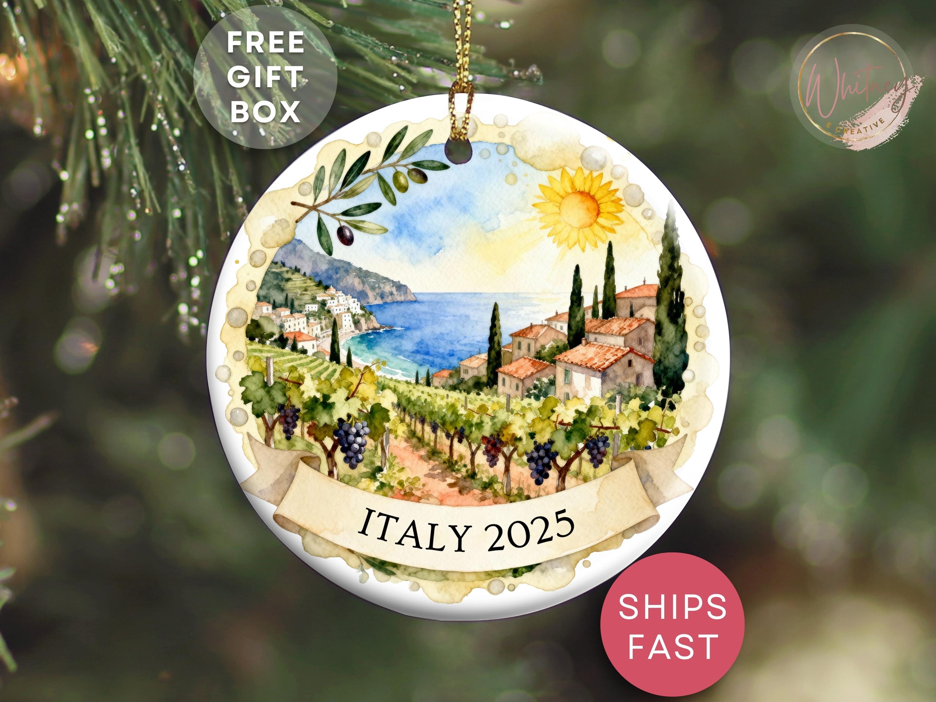 Venice Landmark Porcelain Ornament – Italy Christmas Souvenir Travel Gift