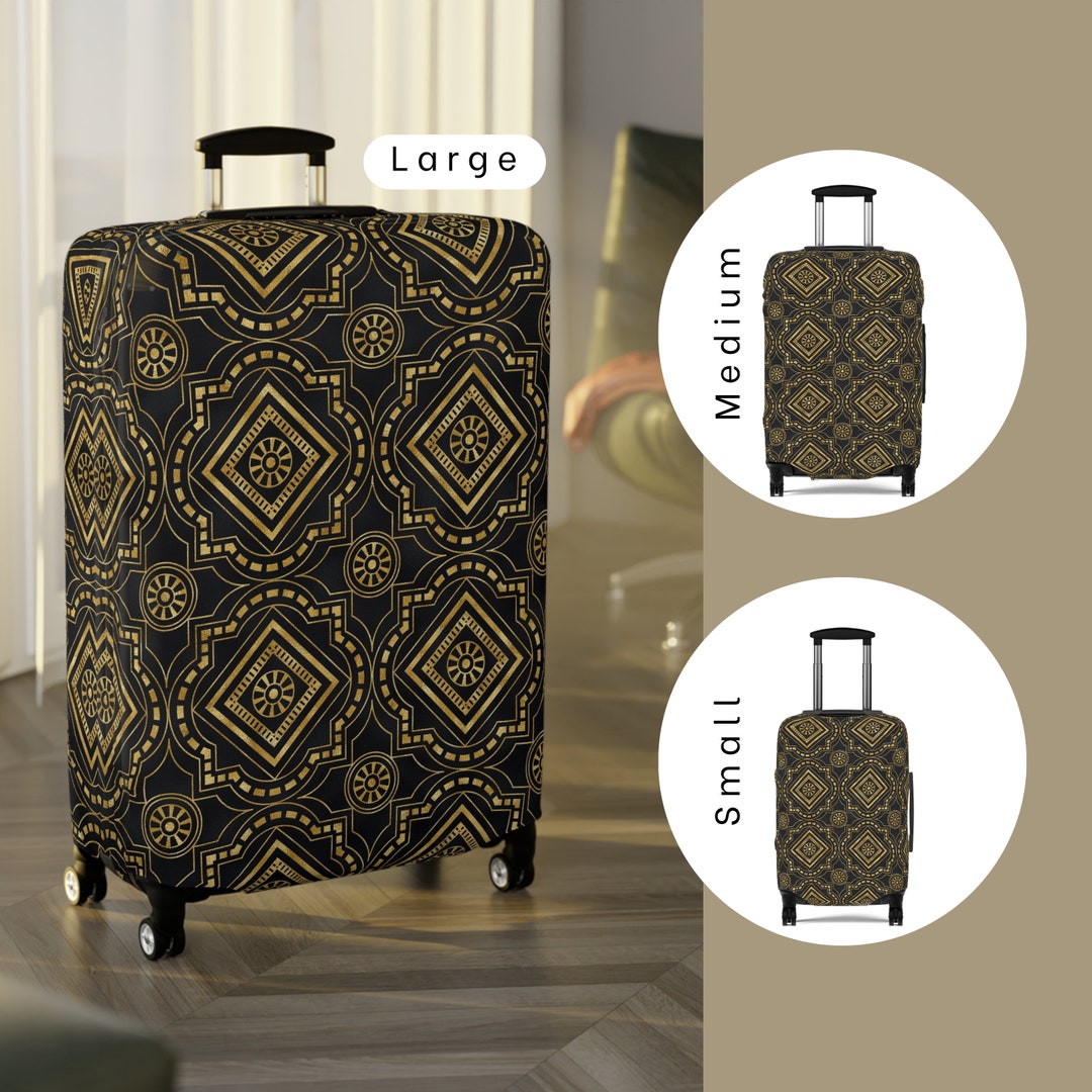 Custom Luggage Cover Polyesterspandex Luggage Cover Fabric Luggage