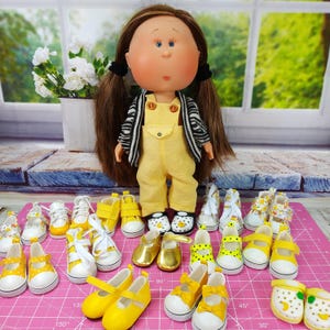 Oufits Shoes for Doll Mia 12&#39;&#39; Yellow Style