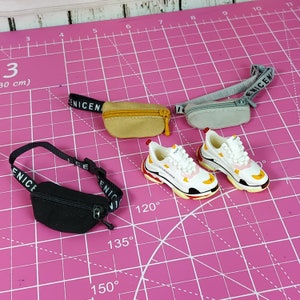 Sneakers Shoes for Doll Blythe Nice Outfit for doll 12'' Size 1.5 inches (4cm) Modern Bags