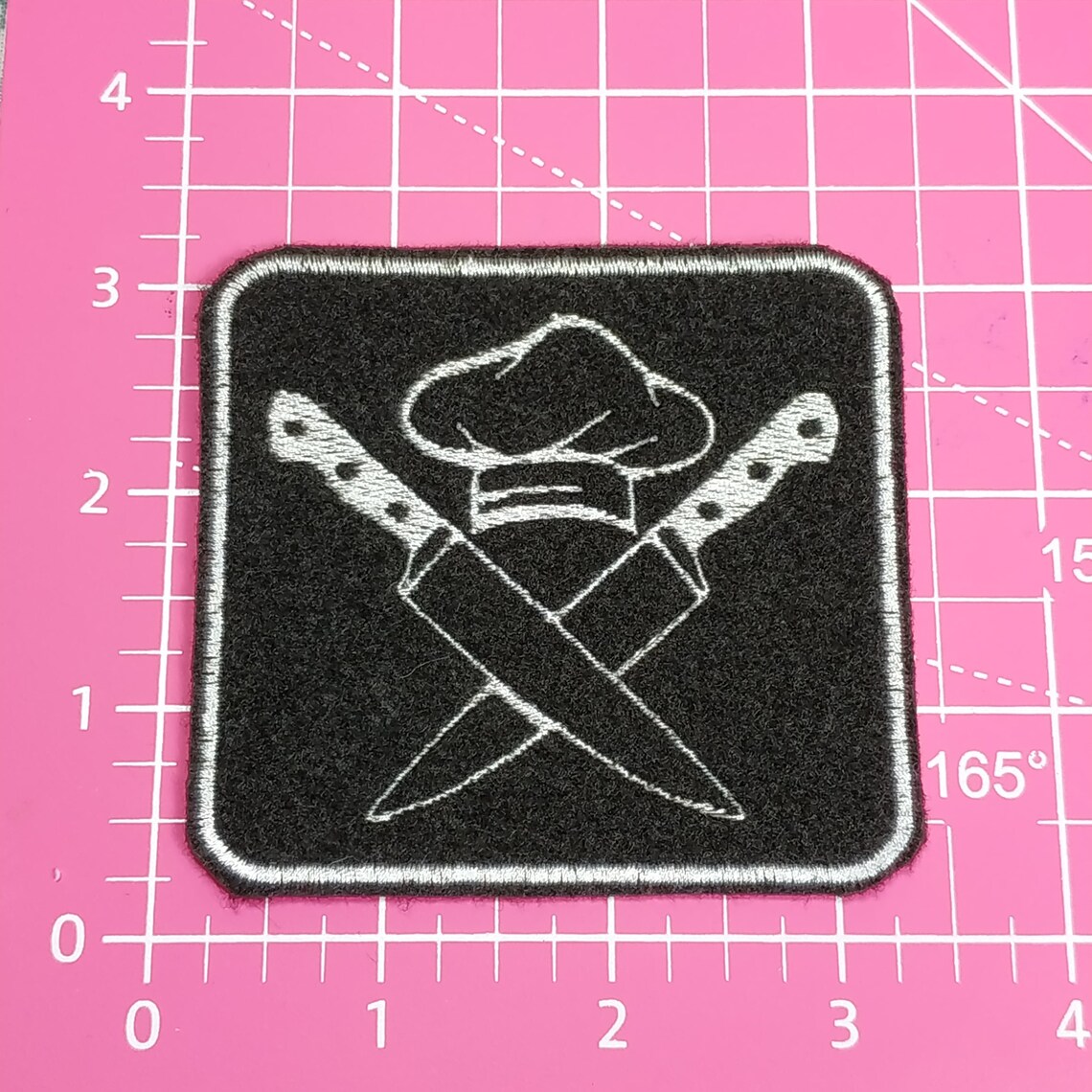 Chef Logo Patch Iron-on Chef Logo Embroidered Applique Chef Hat Kitchen ...
