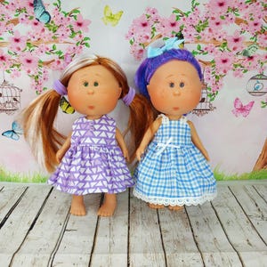 Dress for doll Mia Pippa 9&#39;&#39; and 12&#39;&#39;
