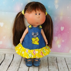 Dress for doll Mia 12''