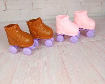 Roller for Doll Mia 12''  Nice Outfits Reborn doll Princess 1/6 Vinyl Dolls Toys Gift Girl pink purple shoes