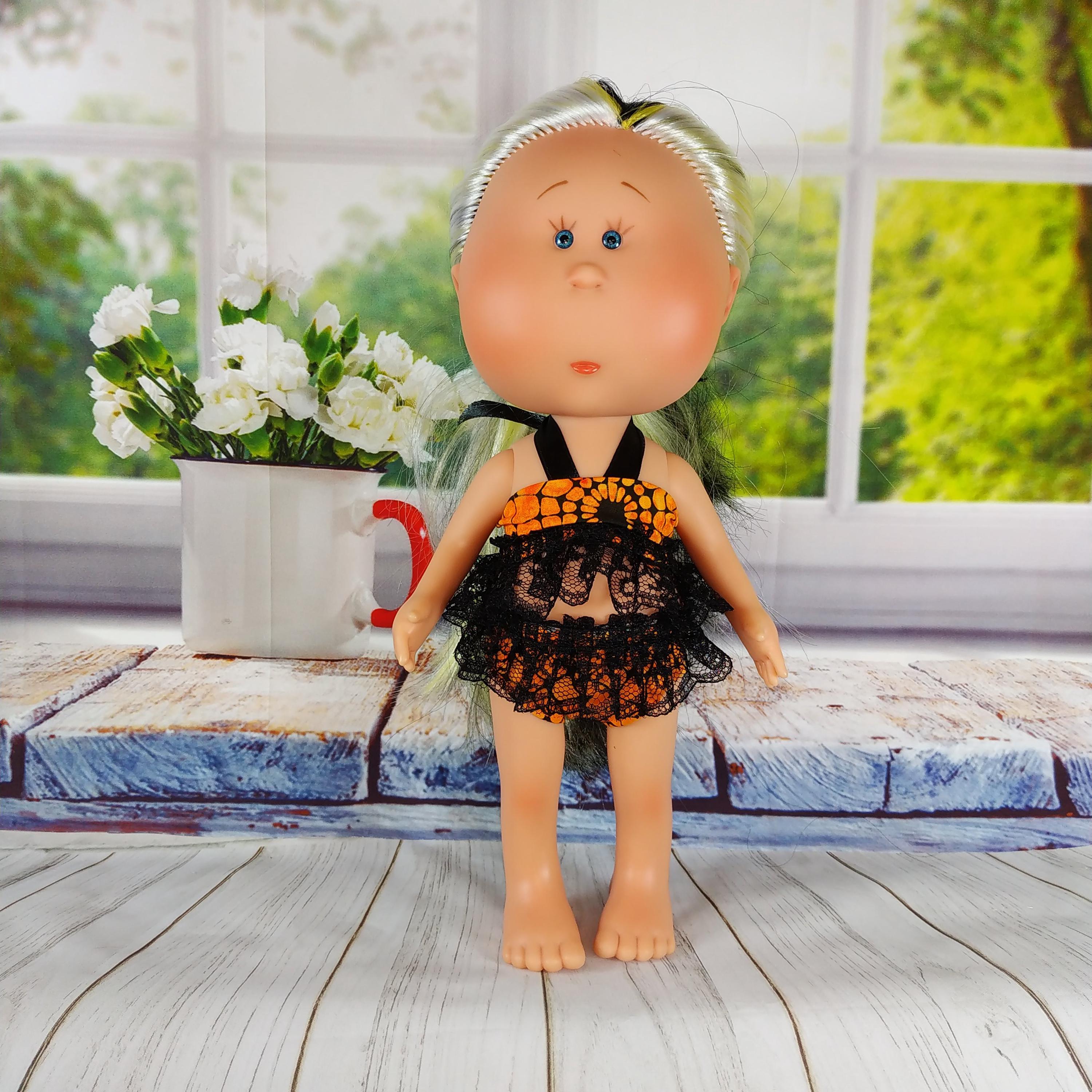 Doll Mia 12'' Dressed Girl Halloween Style Vacation