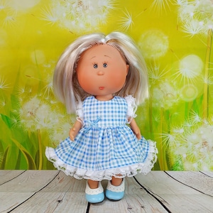 Dress for doll Mia 9&#39;&#39; and 12&#39;&#39; Pippa