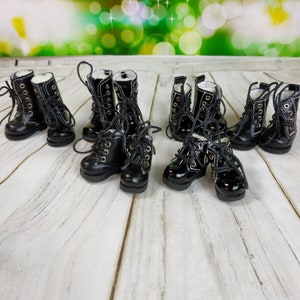 Glossy Leather Boots Etsy