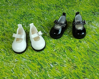 Shoes for Mini Doll Mia 9'' White Black