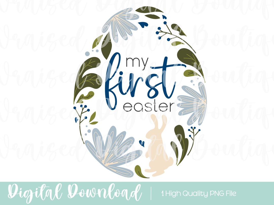 My First Easter PNG Boy Little Boy PNG, Boy Sublimation Digital Design ...